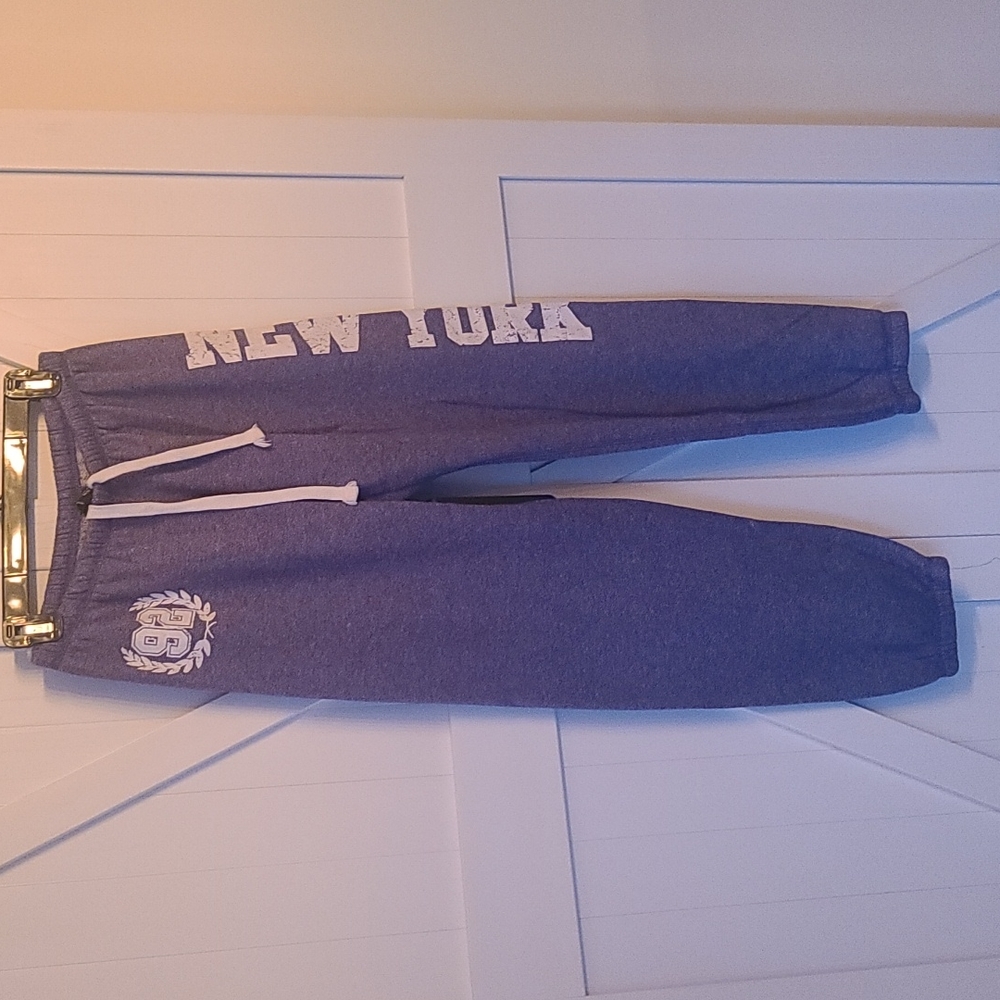 Purple sweatpants